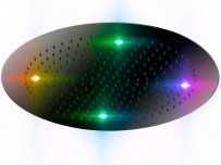 Тропический душ Otler Pearl 52 см круг радужная подсветка